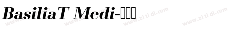 BasiliaT Medi字体转换